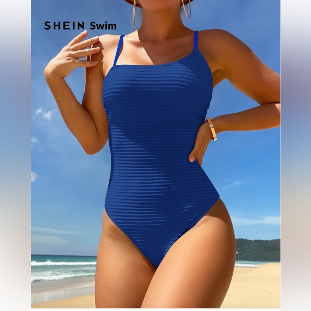 3 Suit Bundle-Ribbed One-Piece Swimsuit Bundle